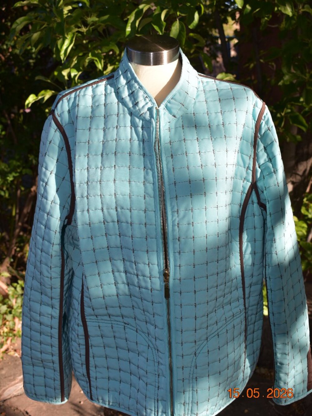 Reversible Brown / Blue Green Jacket